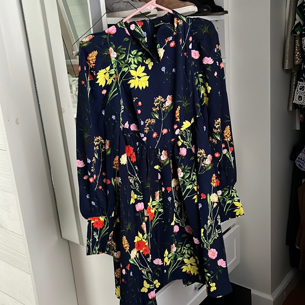 Brand New Tuckernuck Sample Sale Wildflower Spencer Puff Sleeve Mini Dress